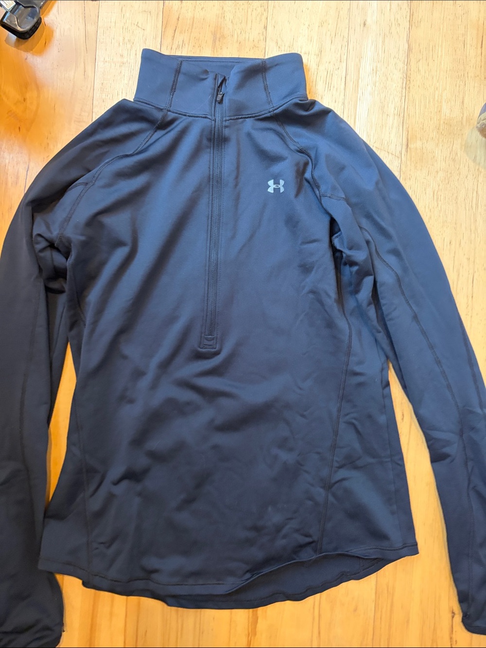 Under Armour Black Half-Zip Performance Pullover